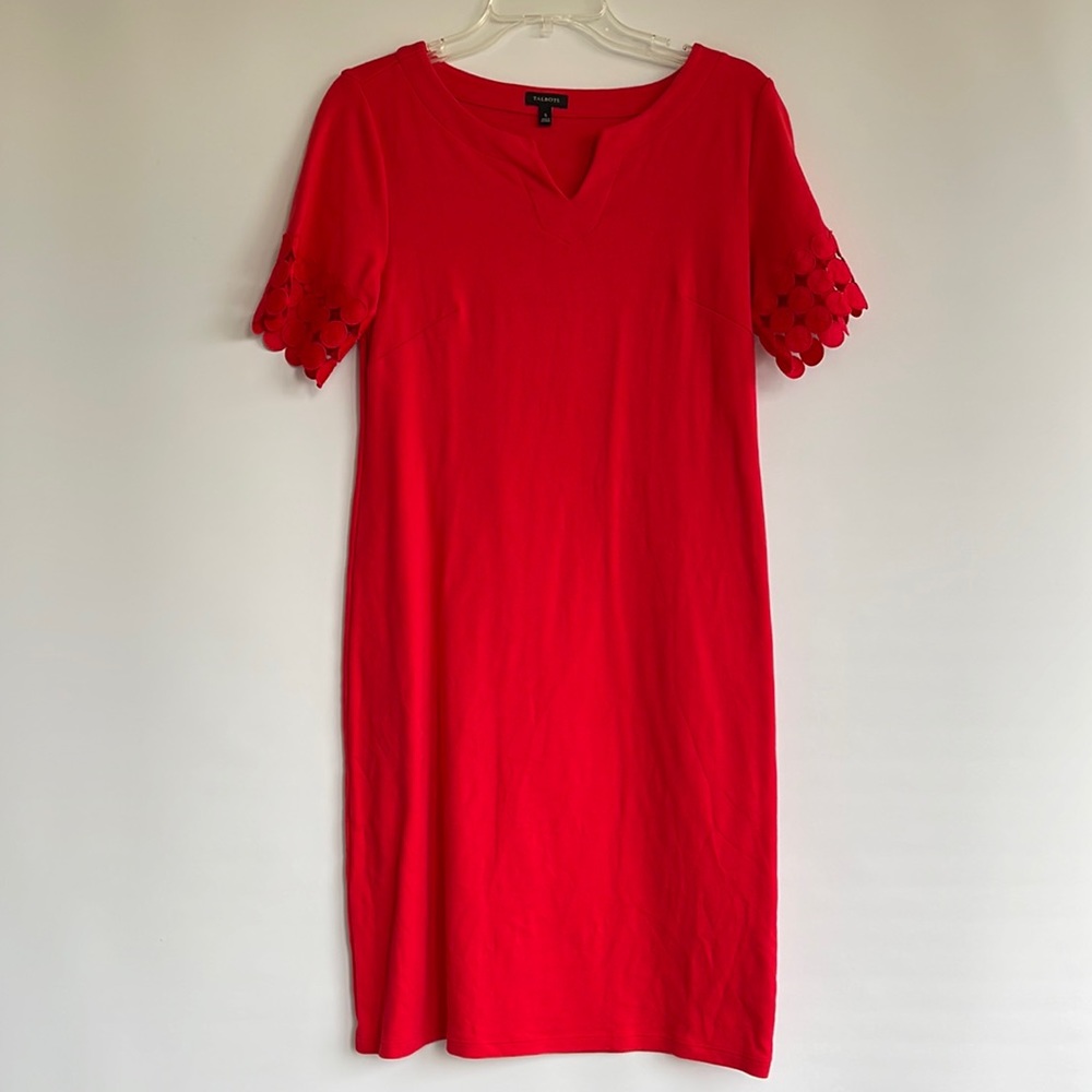 Talbots, Red, Shirtsleeve, Midi - Picture 3 of 7